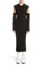 Women's Calvin Klein 205w39nyc Rib Knit Cold Shoulder Dress