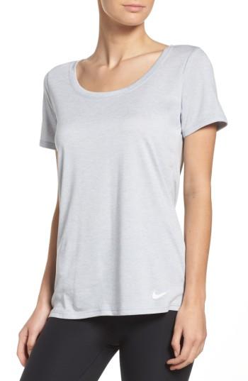 Women's Nike Dry Training Tee - Grey