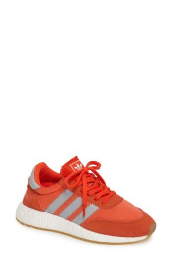 Women's Adidas Iniki Running Shoe .5 M - Red