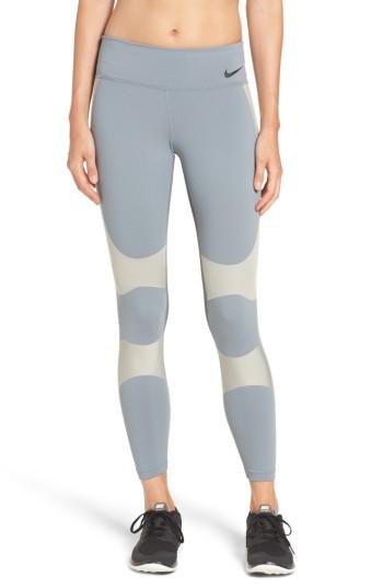 Women's Nike Power Legend Training Tights - Grey