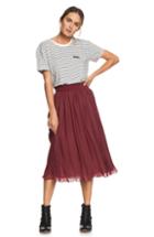 Women's Roxy Green Canyon Midi Skirt - Red