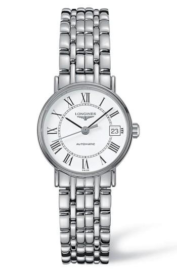 Women's Longines Presence Automatic Bracelet Watch, 25.5mm