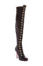 Women's Christian Louboutin Fabiola Over The Knee Boot Us / 38eu - Black