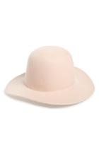 Women's Madewell X Biltmore Dome Felt Hat - Coral