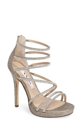 Women's Nina Finessa Embellished Strappy Sandal