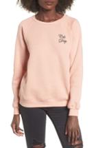 Women's Billabong Cali Days Sweatshirt - Pink