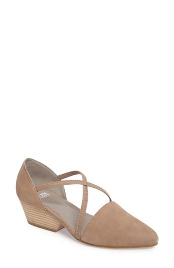Women's Eileen Fisher Poet Crisscross Pump .5 M - Green