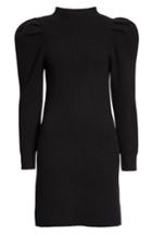 Women's Sandro Ribbed Sweater Dress Us / 36 Fr - Black