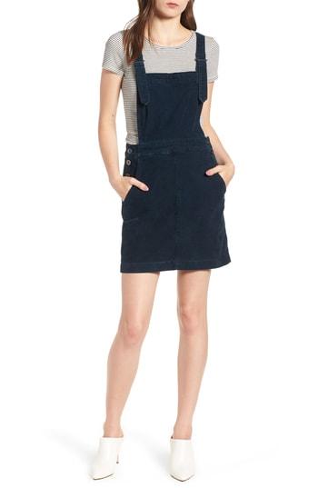 Women's Ag Jacs Corduroy Overall Pinafore - Blue