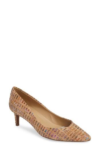 Women's Vaneli Tommy Pointy Toe Pump N - Beige