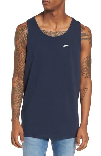 Men's Vans Salton Embroidered Pique Tank - Blue