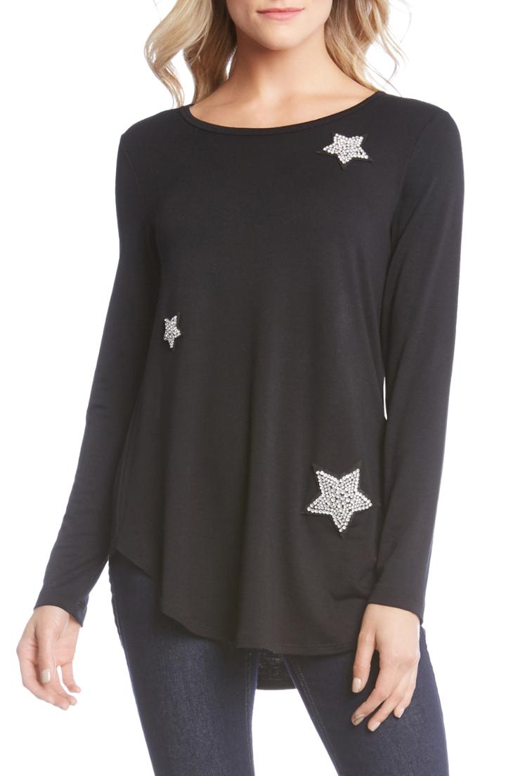 Women's Karen Kane Star Embellished Top