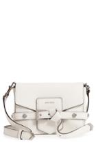 Jimmy Choo Lexi Grained Leather Crossbody Bag - White