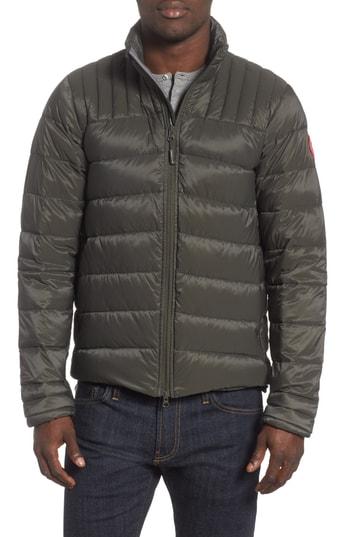 Men's Canada Goose 'brookvale' Slim Fit Packable Down Jacket, Size - Grey