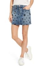 Women's Current/elliott The Cut Off Miniskirt - Blue