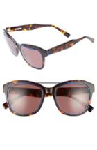 Women's Derek Lam Hudson 52mm Gradient Sunglasses - Havana Tortoise