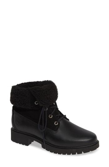 Women's Timberland Jayne Waterproof Bootie .5 M - Black