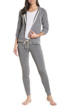 Women's Alternative Knockout Eco Fleece Adrian Hoodie & Jogger Pants - Grey