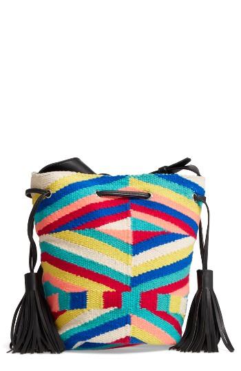 Rebecca Minkoff Wonderland Tassel Bucket Bag - Black