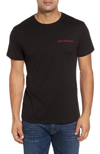 Men's Jack O'neill Pine Mele Kalikimaka Graphic T-shirt, Size - Black