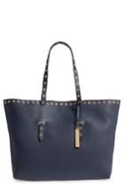Vince Camuto Areli Leather Tote - Blue