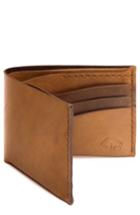 Men's Ezra Arthur No. 8 Leather Wallet - Brown