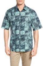 Men's Tori Richard Obscura Camp Shirt - Black