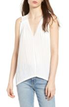 Women's Bishop + Young Pleat Blouse - White