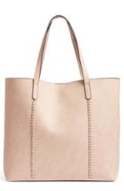 Phase 3 Faux Leather Tote - Pink
