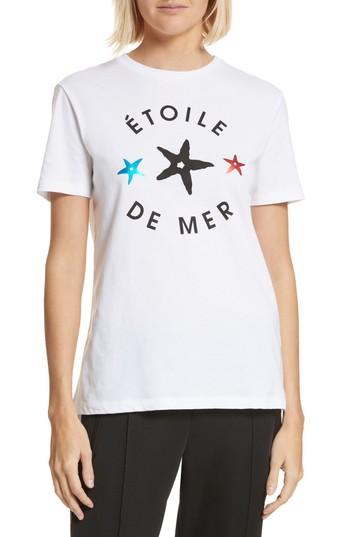 Women's Etre Cecile Etoile De Mer Tee - White