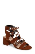 Women's Sole Society Rosemary Lace-up Sandal M - Brown