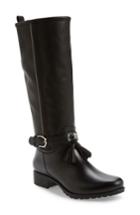 Women's Dav Inverness Faux Shearling Lined Water Resistant Boot M - Black