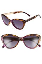 Women's Prive Revaux The Hepburn 56mm Cat Eye Sunglasses - Purple