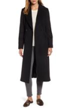 Women's Kristen Blake Double Breasted Coat - Black
