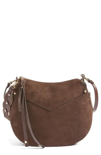 Jimmy Choo Artie Suede Hobo - Brown