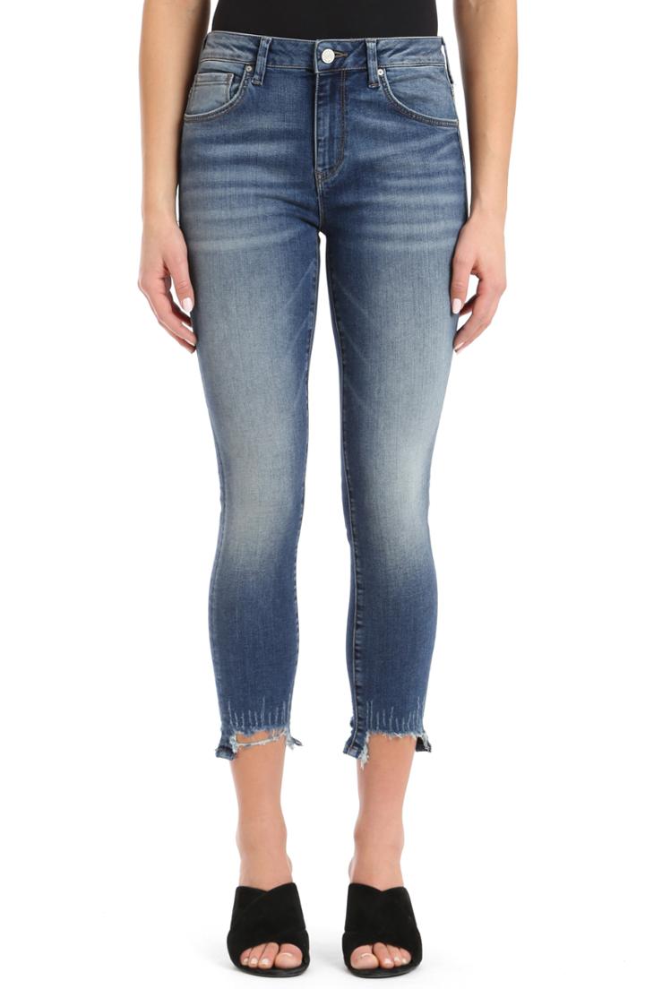 Women's Mavi Jeans Step Hem Jeans X 27 - Blue