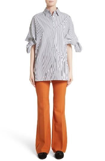 Women's Victoria, Victoria Beckham Bow Sleeve Shirt