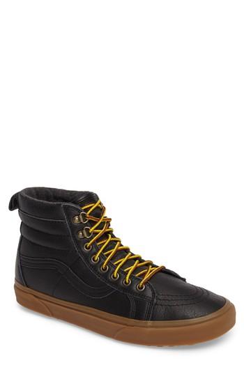 Men's Vans Sk8-hi Mte Insulated Water Resistant Sneaker M - Black