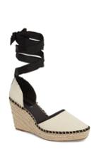 Women's Topshop Williams Wraparound Espadrille Wedge .5us / 37eu M - Beige