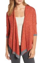 Women's Wit & Wisdom Open Front Knit Cardigan - Orange