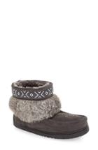 Women's Manitobah Mukluks 'keewatin' Genuine Shearling And Rabbit Fur Boot M - Grey