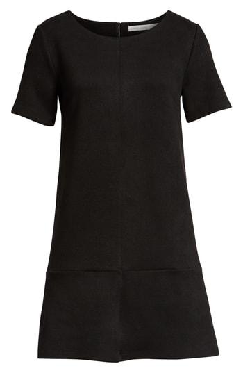 Women's Bishop & Young Super Faux Suede Shift Dress - Black