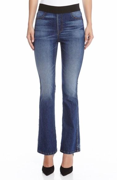 Women's Karen Kane Pull-on Stretch Bootcut Jeans - Blue