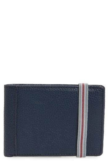 Men's 1901 Hudson Leather Wallet - Blue