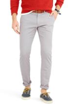 Men's J.crew Slim Fit Garment Dyed Stretch Chinos 32 - Grey