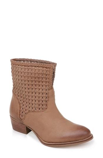 Women's Splendid Culver Woven Shaft Bootie .5 M - Brown