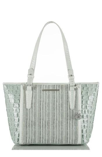 Brahmin Medium Asher Embossed Leather Tote -