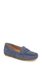 Women's Ecco Devine Penny Loafer -6.5us / 37eu - Blue