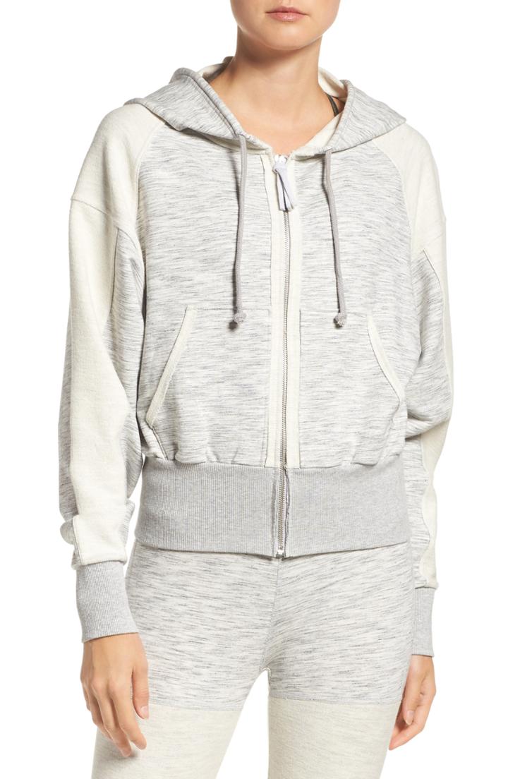 Women's Free People Movement Shadowboxer Hoodie - Grey