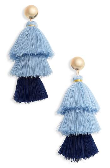 Women's Topshop Multi Layer Tassel Earrings